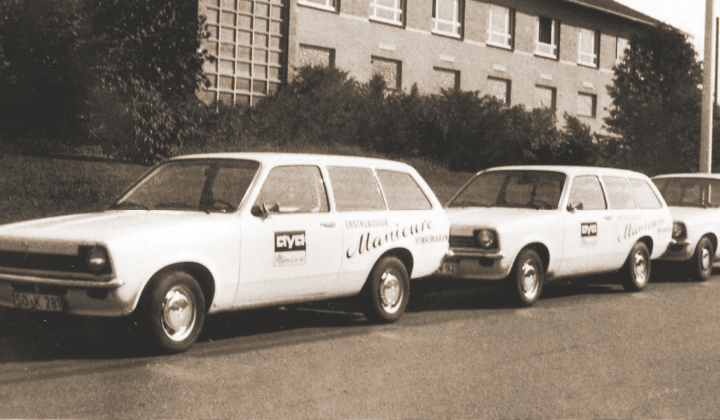 Fahrzeugflotte Becker Solingen 70 Jahre